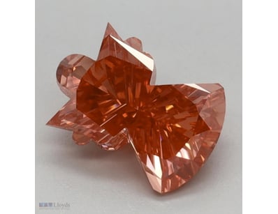 LAB GROWN DIAMOND ANGEL 1.14CT FANCY VIVID  PINK V...