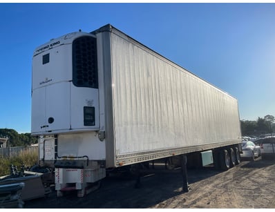 <b>2005 MAXI TRANS Refrigerated Box Trailer - Whit...