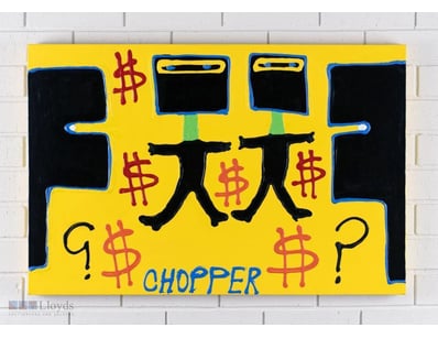 MARK BRANDON 'CHOPPER' READ

Original Mixed Media ...