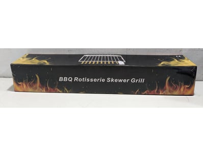 RRP $1,794 - BBQ Rotisserie Skewer Grill - Camping...