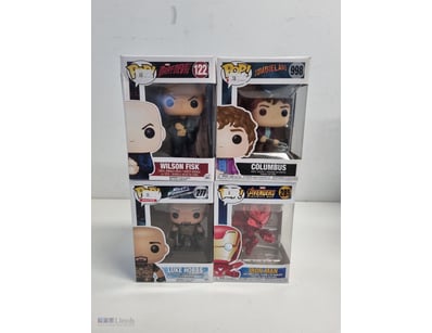 FUNKO POP VINYL FIGURE COLLECTION - FOUR BOXED SET...