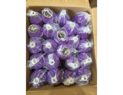 22Pcs 100% Nylon Yarn - Light Purple

Sold as lo...