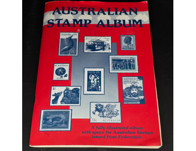 AUSTRALIAN STAMP ALBUM - COMPREHENSIVE COLLECTION ...