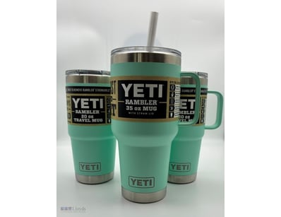 Yeti Rambler Mugs 20/35oz - Seafoam - New