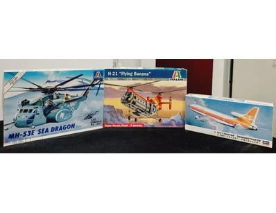 VINTAGE SCALE MODEL AIRCRAFT KIT COLLECTION - ITAL...