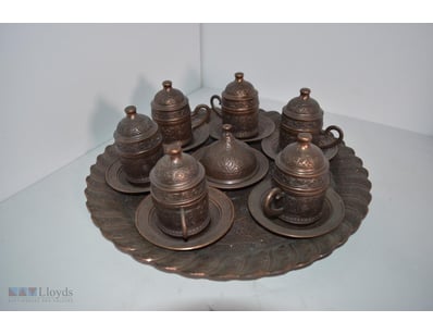 Turkey Design/Made Cup Saucer Set Traditional