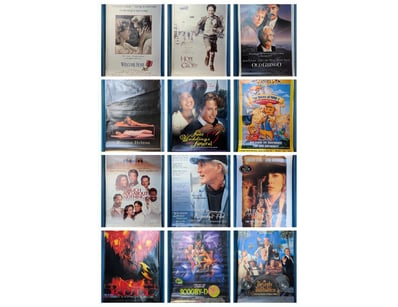 COLLECTION OF MOVIE POSTERS, INCLUDING SCOOBY-DOO,...