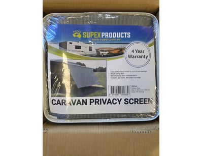 3x Supex Products caravan privacy screen (Model SR...