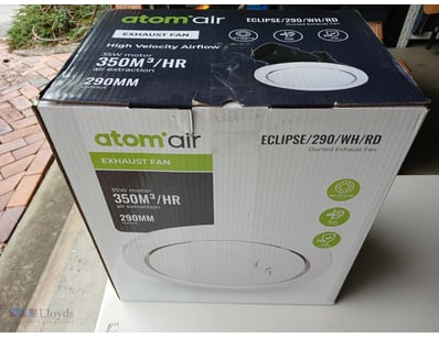 Atom Air Eclipse 290mm Ducted Exhaust Fan – Factor...