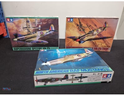 TAMIYA 1/48 SCALE AIRCRAFT MODEL KIT COLLECTION - ...