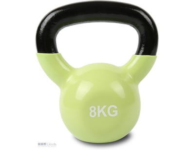 Cortex Kettlebell 8kg Vinyl - Lime - REFURBISHED W...