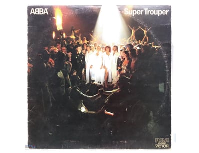 ABBA SUPERTROUPER VINYL RECORD. 

30Cm X 30Cm X 5M...