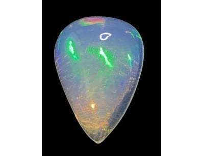 2.17 CARAT CERTIFIED NATURAL WHITE OPAL

Identif...