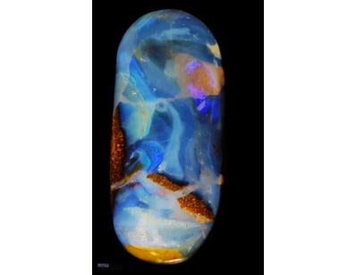 50 CARATS WINTON BOULDER OPAL PICTURE STONE. NATUR...