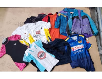 Clothing, mix gender clothing, in various colours ...