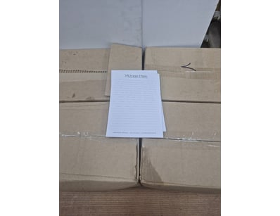 4 boxes of notepads. 

Sold as lot

