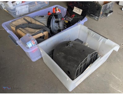 Assorted items, Filter Housing, Lazer Pro system &...