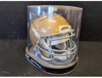 RUDY RUETTIGER SIGNED MINI HELMET

Condition: Good...