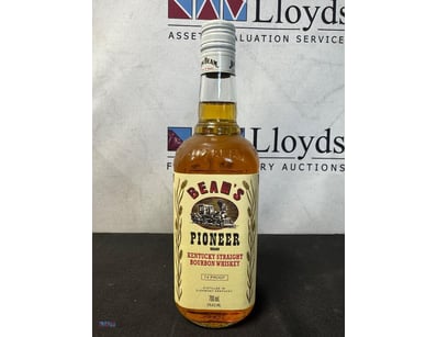 Pioneer Jim beam bourbon whiskey. 700ml, 74 proof,...