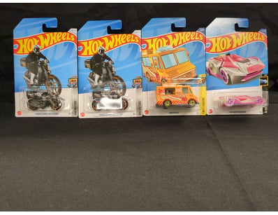4 X ASSORTED HOT WHEELS TREASURE HUNTS INCLUDING  ...