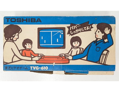 Toshiba / Epoch Video Game 'PONG'

Item Size: He...