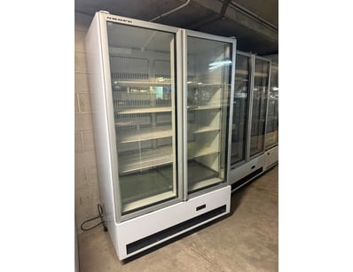 SCOPE brand two-door upright refrigerated display ...