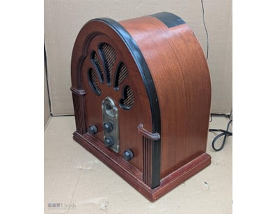 Antique Style Fm-Am Radio Lenoxx Model Cr418  32X2...
