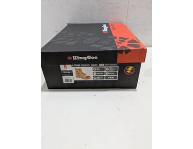 KingGee K27880 Phoenix G2 Nubuck work boots in tan...