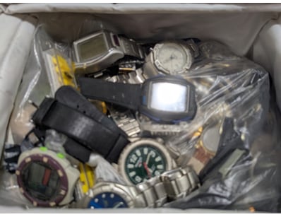 Extensive collection of contemporary wristwatches ...
