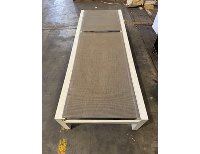 Metal frame sun bed 

Dimensions: 190cm x 70cm x...