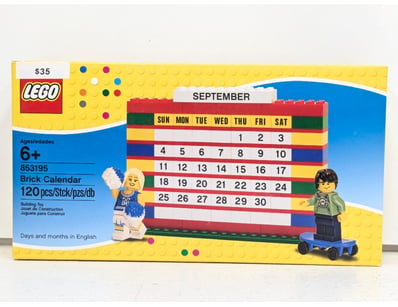 LEGO Brick Calendar Set 853195 - Educational build...