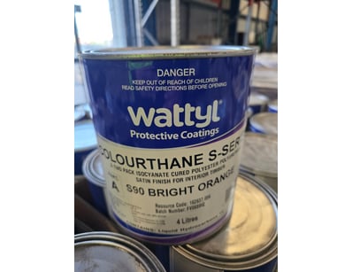Finish, Wattyl, Protective Coatings, Colourthane S...