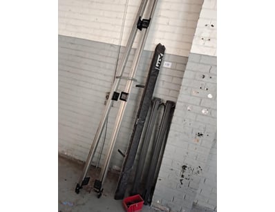 Group lot of car roof racks 
Manufacture Year: Unk...