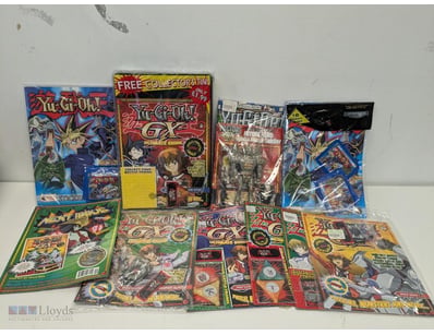 YU-GI-OH! GX VINTAGE MAGAZINE COLLECTION WITH COLL...