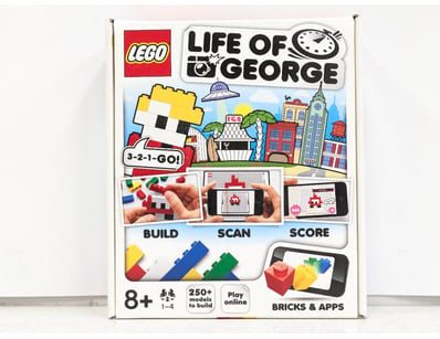 LEGO Life of George set 21201 featuring 146 LEGO p...
