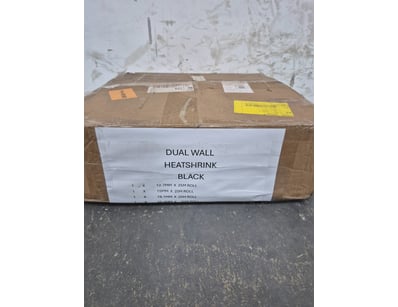 Dual Wall Heat Shrink, Black, 
1 X 12.7mm 25M
1 X ...