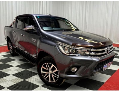 <b>2018 Toyota HiLux N80 Dual Cab Chassis - Grey -...