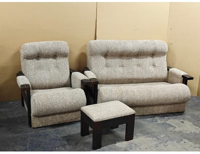 Furniture, including fabric style sofa, armchair, ...