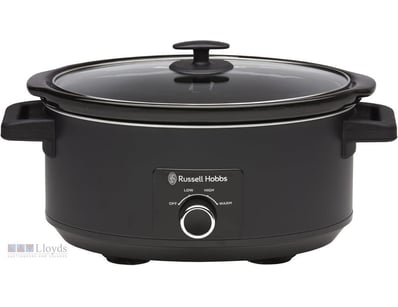 Russell Hobbs 7L Slow Cooker (RHSC7) - Matte Black...