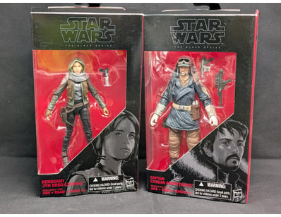 STAR WARS THE BLACK SERIES FIGURES - SERGEANT JYN ...