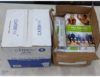 Bulk lot comprising one sealed carton of CaterPak ...