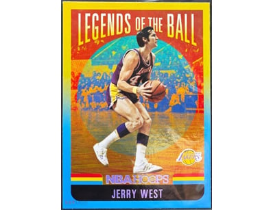 JERRY WEST - 2020-21 PANINI HOOPS BASKETBALL #13 (...