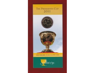 2011 THE PRESIDENTS CUP GOLF TOURNAMENT, $1 UNCIRC...