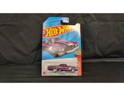 HOT WHEELS '71 EL CAMINO DIE-CAST VEHICLE - PURPLE...