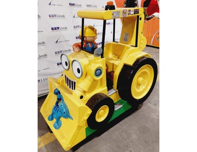 Jolly Roger "Bob the Builder" Scoop kiddie ride, f...