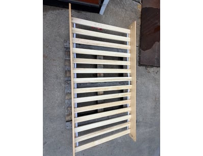 Parts Only. Single Bed Wooden frame. Side panels a...