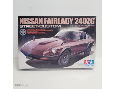 TAMIYA 1/12 SCALE NISSAN FAIRLADY 240ZG STREET-CUS...