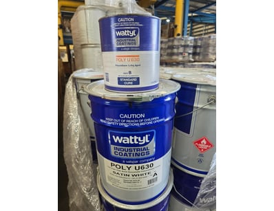 Paint, Wattyl, Industrial Coatings, Poly U 630, Re...