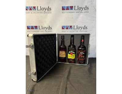 Jim Beam Premium Whiskey Collection in Custom Alum...