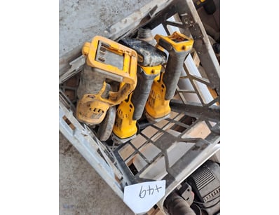 Box lot of DeWalt Hand Tools - Untested 
Manufactu...